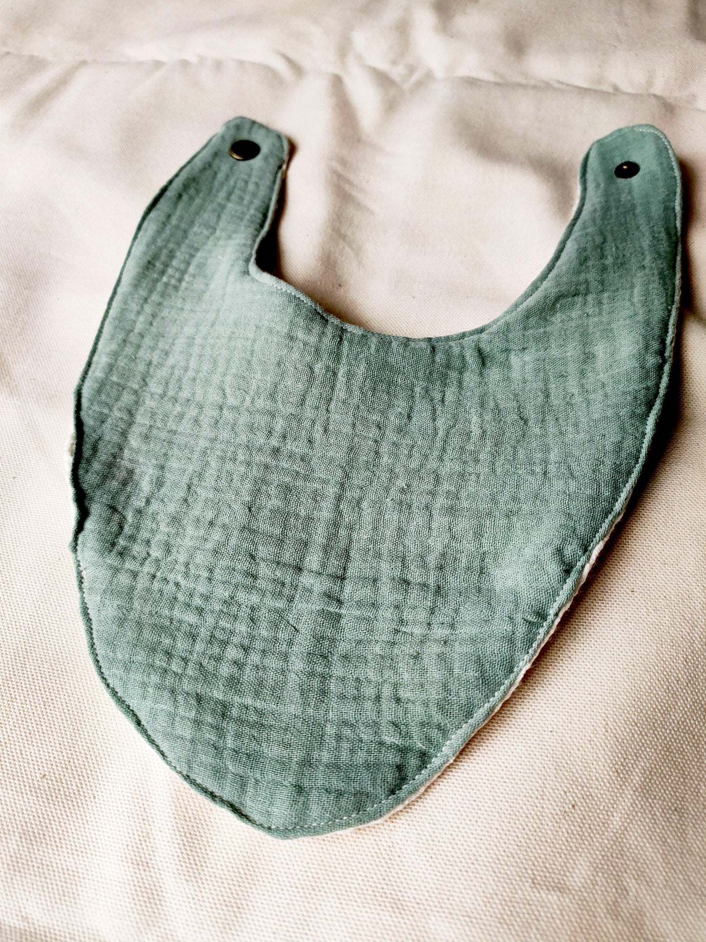Bavoir Vert D'Eau