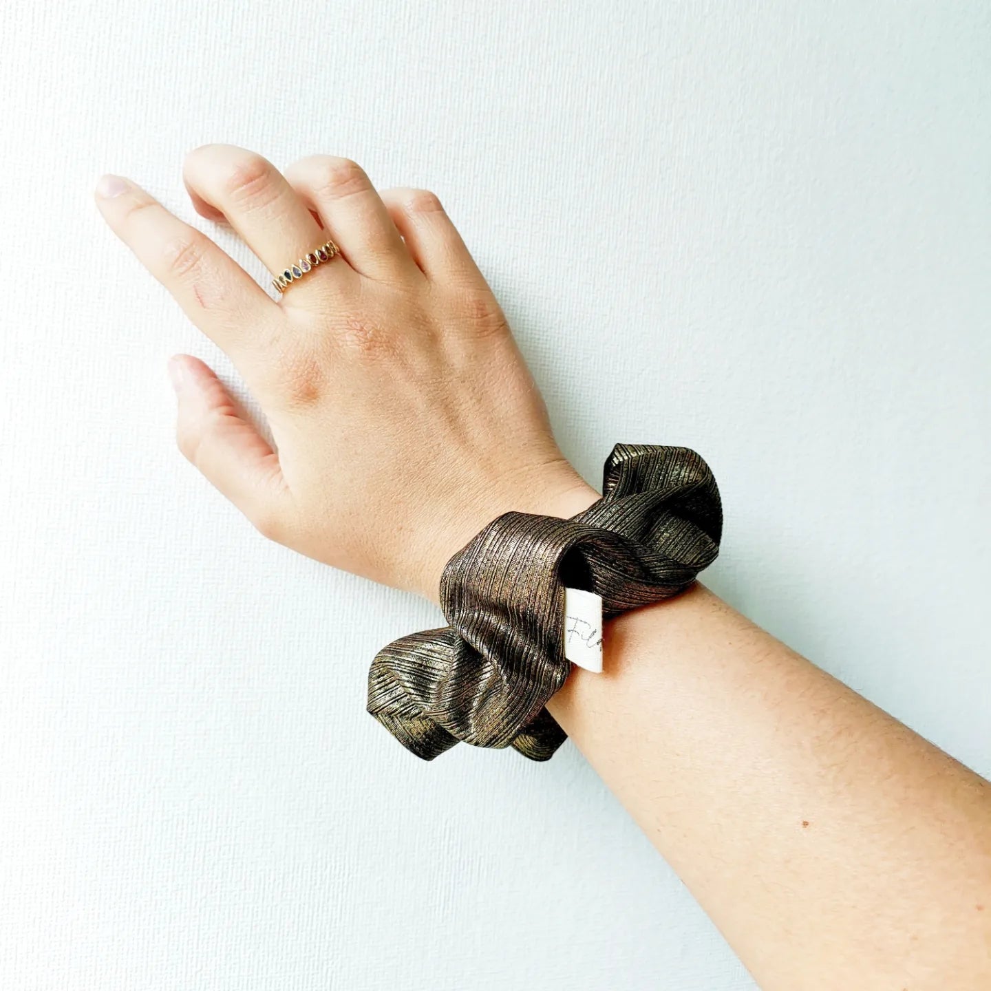 chouchou-scrunchie-glitter-dore