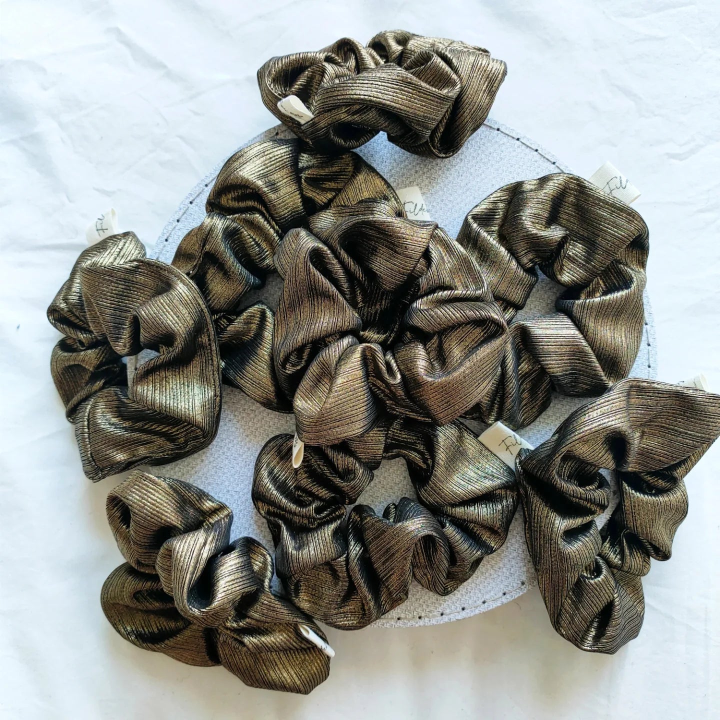 chouchou-elastique-glitter-dore