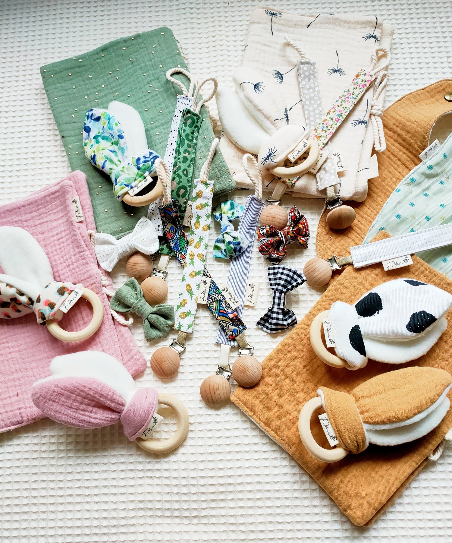 Accessoires bébé faits main