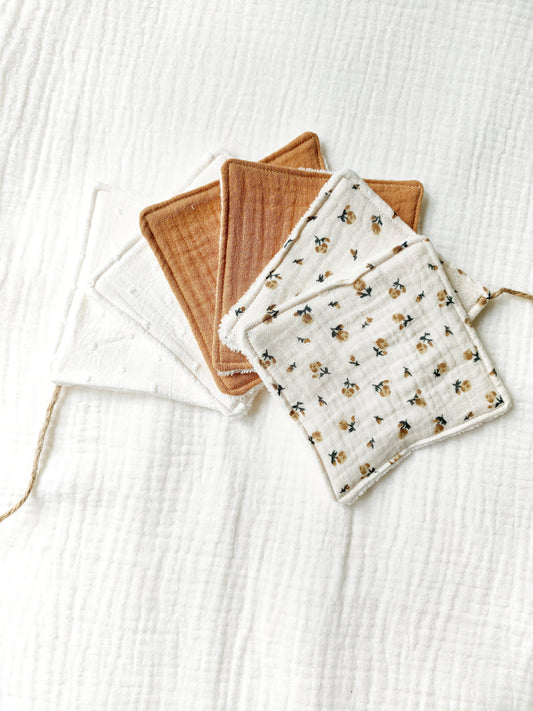 lingettes-lavables-fleuries-camel