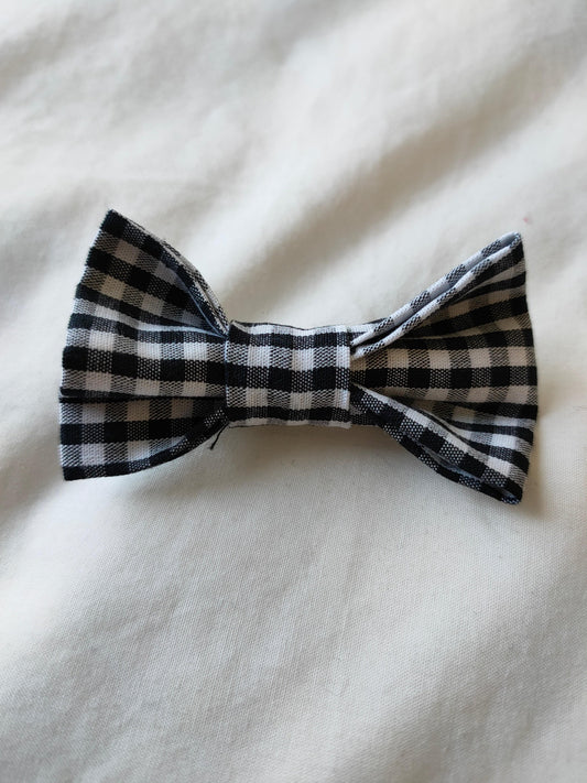 Barrette Noeud Vichy