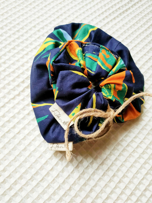 scrunchie-fait-main-mere-fille-bleu-viscose