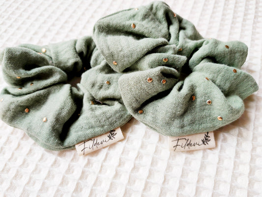 petit-chouchou-tissu-vert-kaki