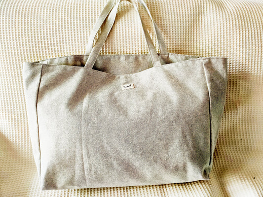 sac-cabas-fait-main-gris-paillettes